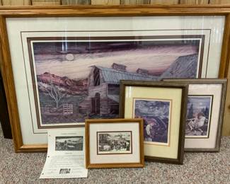 Collection of James F Shirley Prints