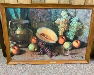 Still Life Print by Ramon Cruz