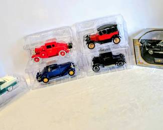Five Die Cast Cars from National Motor Museum Mint More
