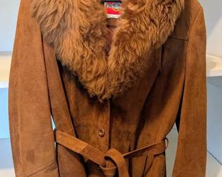 Vintage Womens Suede Jacket Size Large