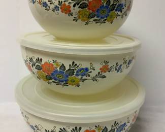 Kobe Kitchen Enamel Mixing Bowl Set