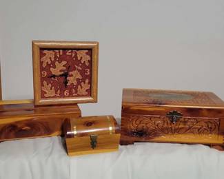 Jewelry Boxes Clock