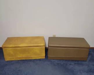Pair of Storage Benches