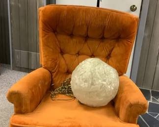 Lane Recliner, Floor Lamp, Hanging Lamp