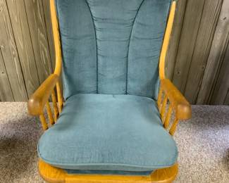 Robinson Furniture Wood Glider Rocking Chair