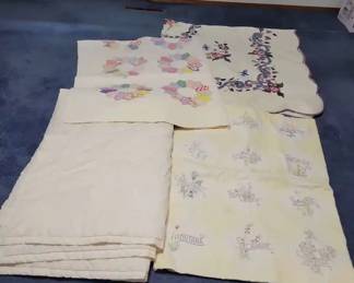 Handmade Cream Color Quilts