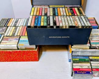 Three Boxes of Cassettes, Mostly 50s 60s