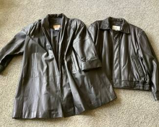 London Fog with Venezia Leather Mens Coats