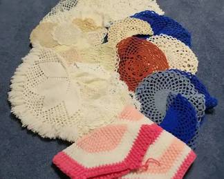 Crochet Doillies, Placemats Decor