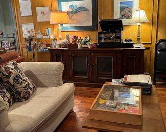 Living Room filled with beautiful items