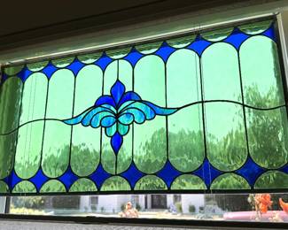 Stained Glass office area