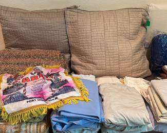 Linens pillows and more