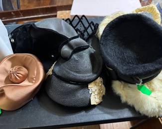 Assortment of Vintage Hats