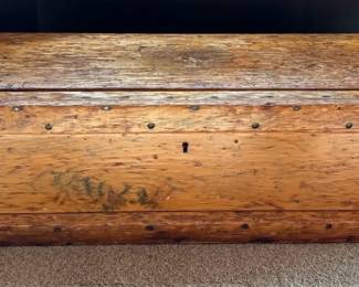 03 Antique Carpenters Tool Chest