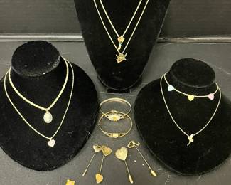 Gold Toned Costume Jewelry