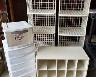 White Closet Storage