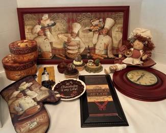 Pastry Chef Decor