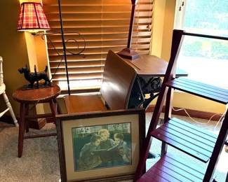 Old School Desk And Decor
