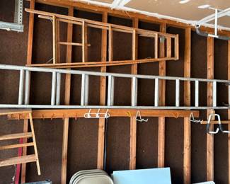 2 Ladders and A Step Stool