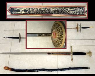 Shillelagh and Spanish Swords