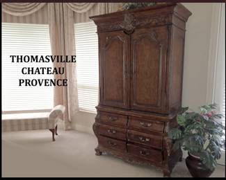 Thomasville Chateau Provence Armoire: There is also a Matching Dresser and Mirror