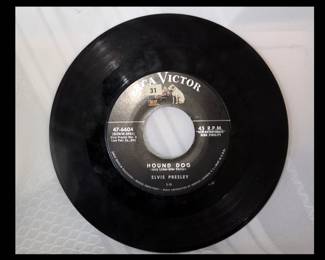 There is a Vintage 45 Case with Vintage 45s