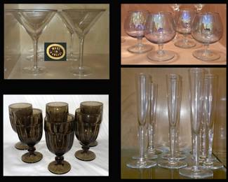 Great Selection of Stemware; There is Much More!