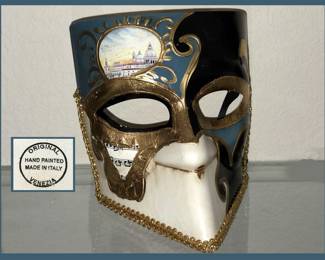 Hand Painted Mask Made in Italy