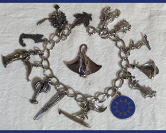 Sterling Silver Charm Bracelet