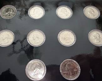2013 United States Mint "America the Beautiful" Quarters Uncirculated Coin Set