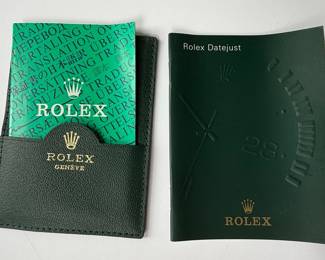Rolex Oyster Anchor and Documentation Set (pending authentication)