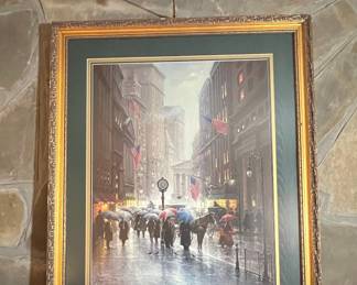 G. Harvey "Canyon of Dreams: Wall Street" Limited Edition Print