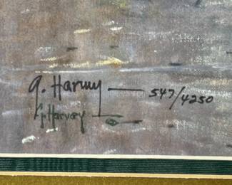 G. Harvey "Canyon of Dreams: Wall Street" Limited Edition Print