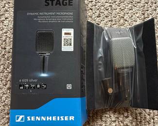 Sennheiser e 609 Silver Dynamic Instrument Microphone