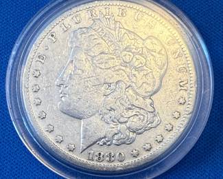 1880 Morgan Silver Dollar