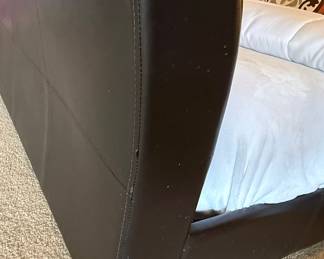 Contemporary Style King Sleigh Bed