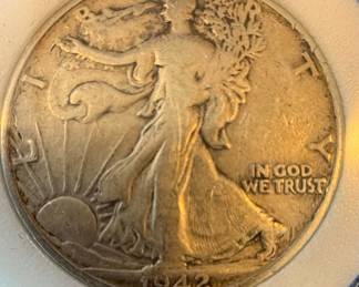 1942 Walking Liberty Half Dollar (P Mint)