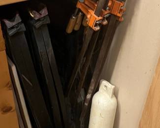 Assorted Woodworking Bar Clamps