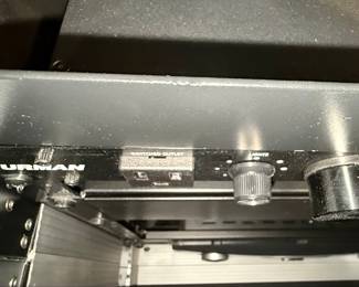 Seismic Audio 16U Rack Case with Furman Power Conditioner and ASUS Monitor
