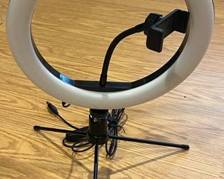 Generic LED Ring Light with Tripod Stand