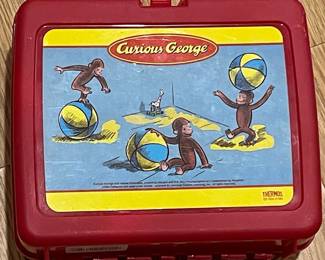 Curious George "Ball" Plastic Lunchbox