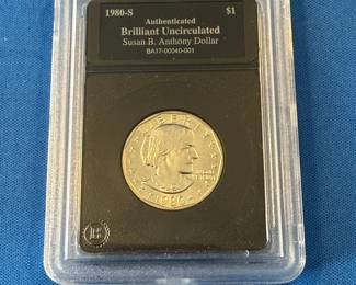 1980-S Susan B. Anthony Dollar