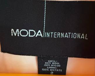 Moda International Wool Blend Coat