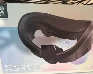 AMVR Facial Interface and Leather Face Pad for Meta Quest 3