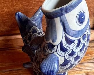 Artsy Belle Fish Pitcher Style