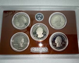 2014 United States Mint "America the Beautiful" Quarters Silver Proof Set