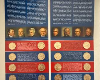 2008 and 2009 United States Mint Presidential $1 Coin Uncirculated Sets (Denver and Philadelphia)