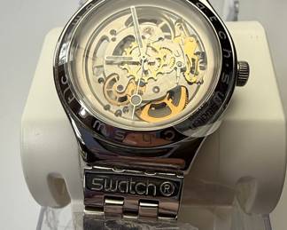 Swatch Irony Automatic "Body & Soul" Skeleton Watch