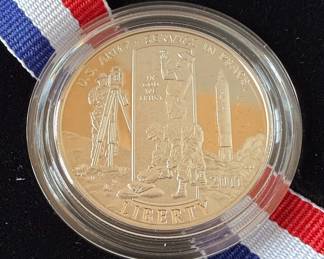 2011 United States Army Commemorative Proof Clad Half-Dollar with COA