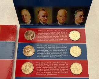 2010 and 2014 United States Mint Presidential $1 Coin Uncirculated Sets (Denver and Philadelphia)